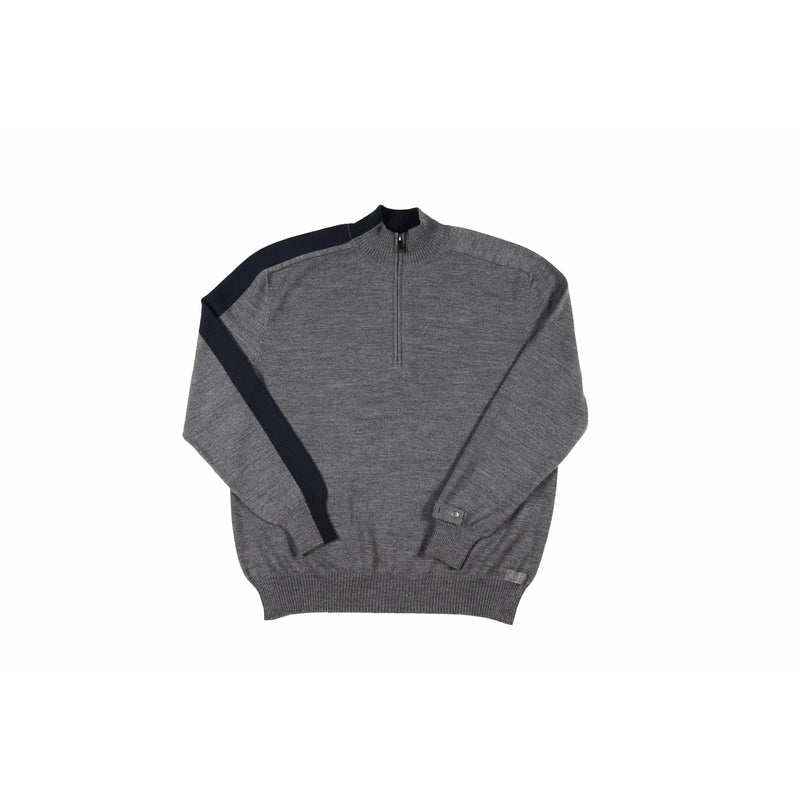 Merino Mock Neck 1/4 Zip Sweater