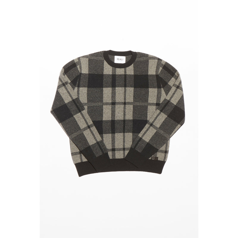 Cashmere Plaid Pullover