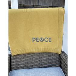 Peace Cashmere Blanket